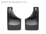 04-14 Ford F150 WeatherTech 120002 Reg/Sup/CrewCab No Drill Mudflaps - Black