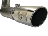 aFe MACHForce XP Stainless Steel Exhaust Cat-Back SS-409 4in Polished Tip 11-14 Ford F-150 EcoBoost V6-3.5L (tt) Catback aFe