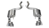 18-23 Ford Mustang V8 5.0L Corsa Performance 21039 3in Axle-Back Dual Rear Exit w/ 4in Polished Pro-Series Tips