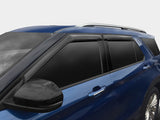 20-24 Ford Explorer AVS 94332 Ventvisor Outside Mount Window Deflectors 4pc -Smoke