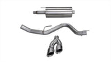 15-20 Ford F-150 V8 Corsa 14837 Single Side CB Exhaust with 4in Polished Pro-Series Tips