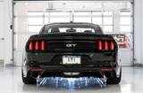 15-17 Ford Mustang V8 5.0L AWE Tuning 3020-33030 Cat-back Exhaust -Track Edition (Diamond Black Tips)