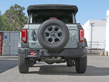 21-23 Ford Bronco L4 2.3L(t)/V6 2.7L(tt) aFe 49-33138-B Vulcan 3in 304 SS Cat-Back Exhaust w/ Black Tips