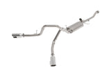 21-23 Ford F-150 V6 2.7L & 3.5L / V8 5.0L aFe 49-33129-P Gemini XV 3in 304 SS Cat-Back Exhaust System w/ Cut-Out Polished