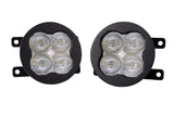 15-17 Ford Mustang Diode Dynamics DD6684 SS3 LED Pod Max Type A Kit -White SAE Fog