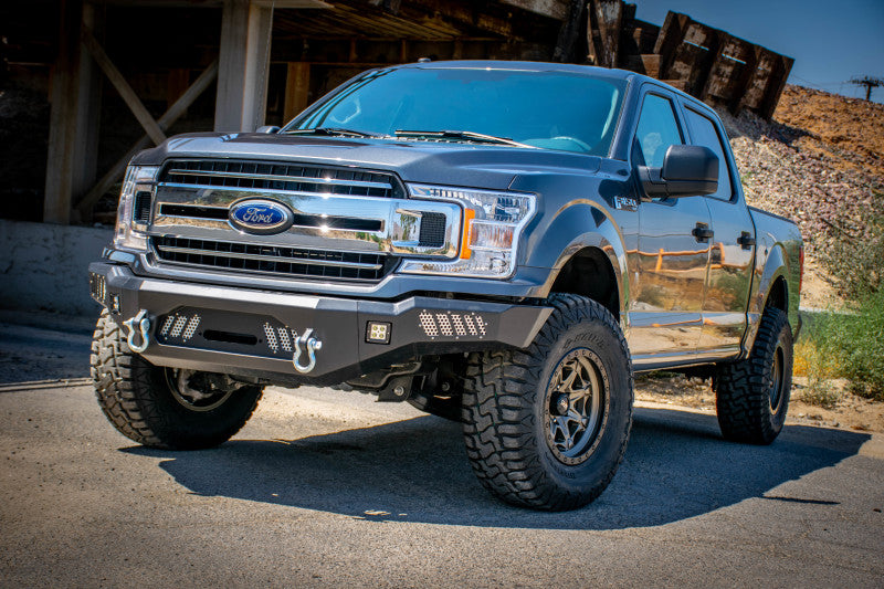 18-20 Ford F-150 DV8 Offroad FBFF1-08 Steel Front Bumper w/ Light