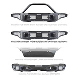 21-24 Ford Bronco 2/4DR Go Rhino 331400T Rockline Full Width Bumper