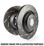 12-21 Ford F-150 2.7L Twin Turbo (2WD) EBC USR7603 USR Slotted Rear Rotors