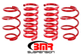 15-24 Ford Mustang BMR SP763R Performance Version Lowering Springs (Set Of 4) - Red