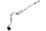 15-20 F150 V6 2.7L & 3.5L Ecoboost / 5.0L V8 Borla 140618BC 4in. Tip Side Exit S-type Cat-Back Exhaust Black Chrome