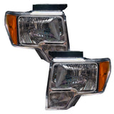 09-14 Ford F-150 ORACLE Lighting 7187-335 Pre-Assembled Halo Headlights - Non HID - Chrome Housing w/ BC1 Controller