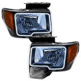 09-14 Ford F-150 ORACLE Lighting 7188-335 Pre-Assembled Halo Headlights - Black Housing w/ BC1 Controller