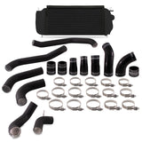 17-21 Ford F-150 3.5L V6 EcoBoost Mishimoto MMINT-F35T-17KBBK Performance Intercooler Kit - Black Cooler Black Pipes