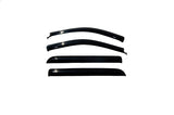 04-08 Ford F-150 SuperCrew/Crew Cab AVS 94443 Ventvisor Outside Mount Window Deflectors 4pc - Smoke