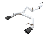 21-23 Ford Bronco L4 2.3L/V6 2.7L AWE 3015-33456 0FG Dual Rear Exit Exhaust w/Diamond Black Tips & Bash Guard