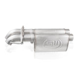 11-14 Ford F-150 / 10-14 Raptor Stainless Works FTR13CBDP 3in Exhaust Chambered Mufflers Dump Exit