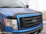 09-14 Ford F-150 Stampede 2147-2 Vigilante Premium Hood Protector Smoke Behind Grille