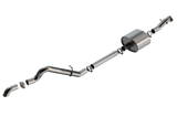 21-23 Ford Bronco V6 2.7L 2DR/4DR Borla 140902 T-304 Stainless Steel Cat-Back S-Type Exhaust-Brushed