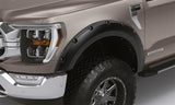 21-23 Ford F-150 (Excl. Lightning) LUND RX150TA RX-Rivet Style Textured Fender Flares - Black (2 Pc. Front)