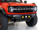 21-23 Ford Bronco Addictive Desert Designs F230194120103 Bomber Front Bumper (w/ 3 Baja Designs LP4 Mounts)