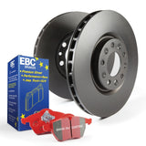 15-22 Ford Mustang 2.3L/ 5.0L/ 3.7L EBC S12KR1463 S12 Kits Redstuff Pads and RK Rotors