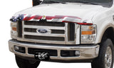 09-14 Ford F-150 Stampede 2147-30 Excludes Raptor Model Vigilante Premium Hood Protector-Flag