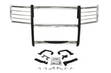 15-17 Ford F-150 (Excl. ACC Models) Go Rhino 3295MC 3000 Series StepGuard Center Grille+Brsh Grd-Chrome