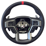 15-18 Ford F-150 / 17-18 Ford Raptor Ford Racing Performance M-3600-F15RRD Performance Steering Wheel Kit - Red Sightline