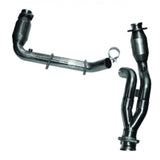 09-10 Ford F-150 5.4L / 08-14 Ford Expedition 5.4L Kooks Headers 13503300 2 1/2in x 2 1/2in OEM Exhaust GREEN Cat Y Pipe