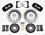 05-14 Ford Mustang Wilwood 140-10830-D AERO6 Big Brake Front Brake Kit - Drilled