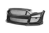 18-23 Ford Mustang Anderson Composites AC-FB18FDMU-ST-PC Type-ST Fiberglass Front Bumper w/ CF Grille/Lip (NO CANCEL)