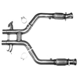 12-13 Ford Mustang 5.0L Kooks 1141H280 1-3/4" Header and Catted (H) Connection Kit.