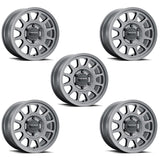 21-23 Ford Bronco Ford Racing M-1007K-M1785G 17x8.5 Method Matte Gray Wheel Kit