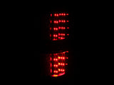 09-14 Ford F-150 Anzo 311145 LED Taillights Clear Lens w/ Red Inserts and Black Housing