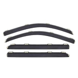 15-23 Ford F-150 Supercab AVS 194974 Ventvisor In-Channel Front & Rear Window Deflectors 4pc - Smoke