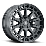 21-23 Ford Bronco Sport V6 1.5L & 2.0L ICON 7117803160SB Journey 17x8.5 5x108 38mm Offset 6in BS Satin Black Wheel