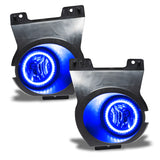 11-14 Ford F-150 ORACLE Lighting 8107-002 Pre-Assembled Halo Fog Lights - Blue