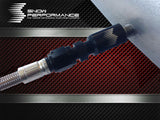 15-20 Ford Mustang EcoBoost Snow Performance SNO-2134-BRD Stg 2 Boost Cooler Water Injection Kit (SS Braid Line & 4AN)