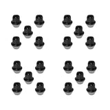 21-23 Ford Bronco / 20-23 Ford Escape / 15-21 Ford Fusion Ford Racing Performance M-1012K-BSB M12 x 1.5 Black Lug Nut - Set of 20