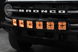 21-23 Ford Bronco Diode Dynamics DD7235 SS5 6-Pod CrossLink Grille Lightbar Kit Sport - White Combo