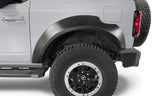 21-23 Ford Bronco Bushwacker 20966-02 2-Door Extend-A-Fender Style Fender Flares - 4pc Smooth