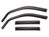 04-11 Ford F150 WeatherTech 88343 Ext Cab Front and Rear Side Window Deflectors - Dark Smoke