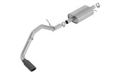 19-23 Ford Ranger 2.3L 4 Cyl. Borla 140788BC S-Type Single Side Cat-Back Exhaust w/ Blk Chrome Tip