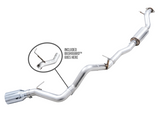 21-23 Ford Bronco V6 2.3L & 2.7L EB AWE Tuning 3015-22789 0FG Single Rear Exit Exhaust w/ Chrome Silver Tip & Bash Guard