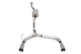 21-23 Ford Bronco L4 2.3L Corsa 21206 4-Door 2.75in Cat-Back Dual Rear Exhaust w/4in Straight-Cut Polish Tips