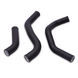 11-14 Ford F-150 V6 3.5L EB Mishimoto MMICP-F150-11HWBK Hot-Side Intercooler Pipe Kit Wrinkle Black