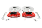 2022 Ford Bronco Raptor / 19-22 Ford Ranger Alcon BKF1551K61 350x34mm Rotors 6-Piston Red Calipers Front Brake Kit