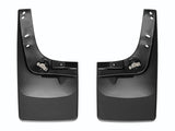 15-20 Ford F-150 WeatherTech 120044 w/ Fender Lip Molding No Drill Rear Mudflaps