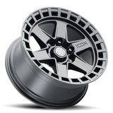 21-23 Ford Bronco ICON 3417858347SB Raider 17 x 8.5 / 6 x 5.5 / 0mm Offset 4.75in BS Satin Black Wheel