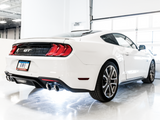 18-23 Ford Mustang V8 5.0L AWE Tuning 3020-42064 Cat-back Exhaust - Track Edition (Quad Chrome Silver Tips)